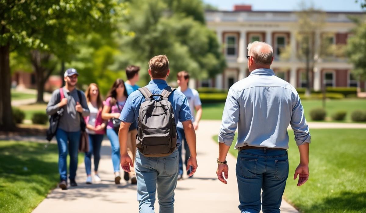 Tour guiado pelo campus